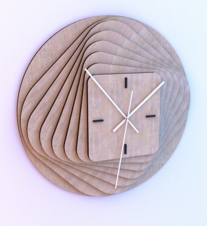 Artistic Woodwork Clock