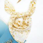 Eco-friendly Gift Box- White with Mustard Yellow