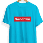 Sanatani Tag Blue T-shirt