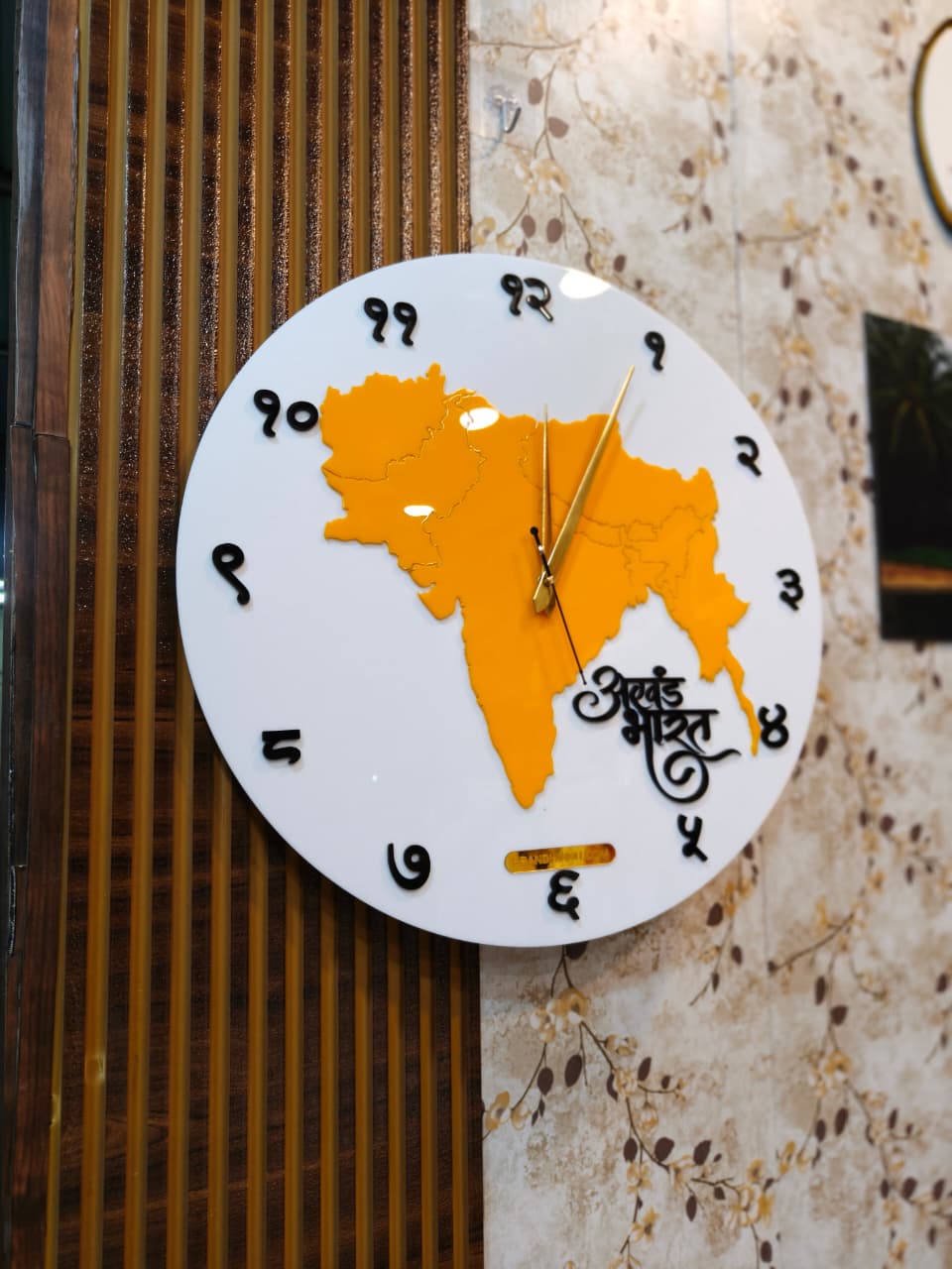 BrandHindu cultural wall clock